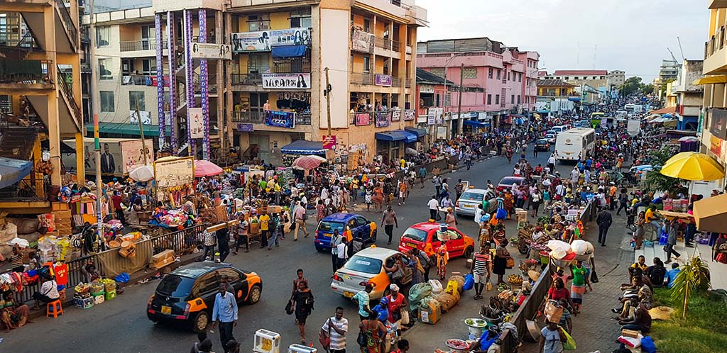 Large scale image of Ghana
